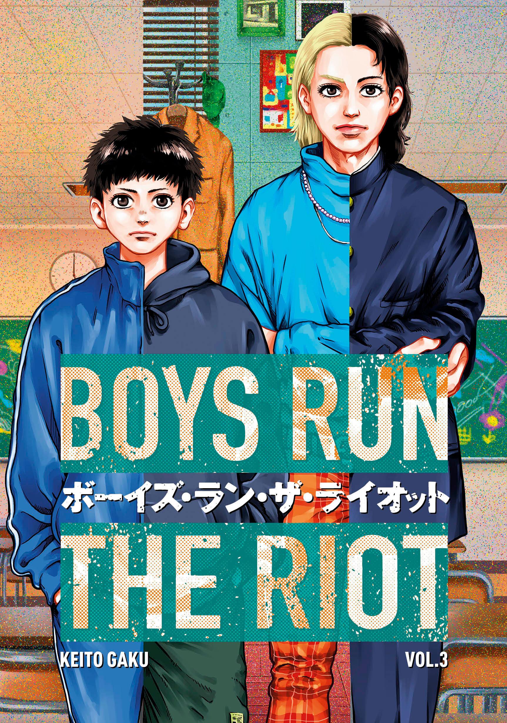 Vorderes Coverbild Boys Run the Riot 03