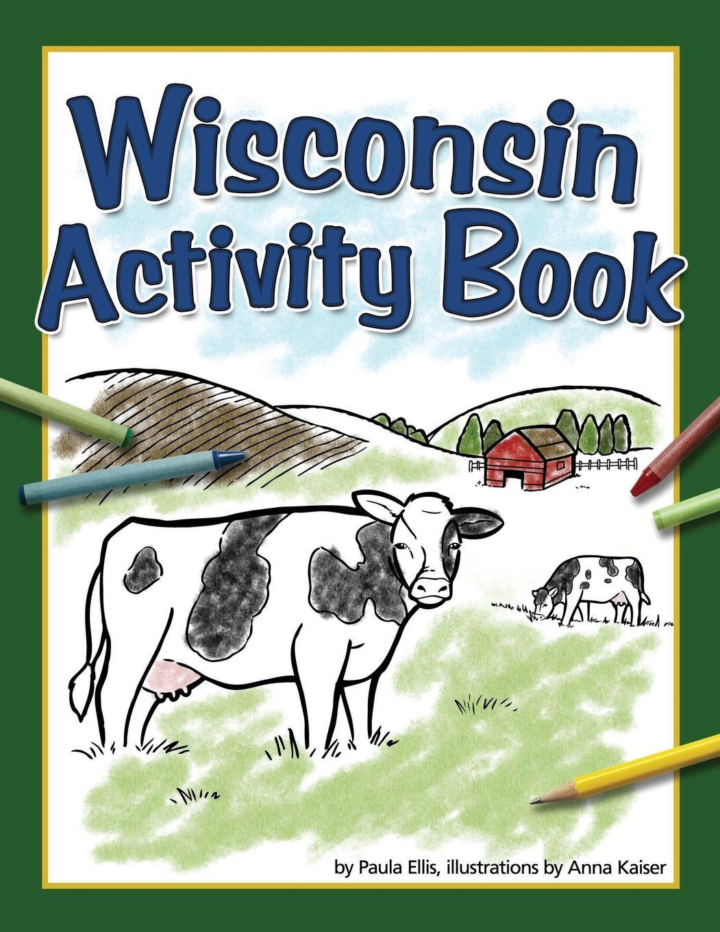Vorderes Coverbild Wisconsin Activity Book