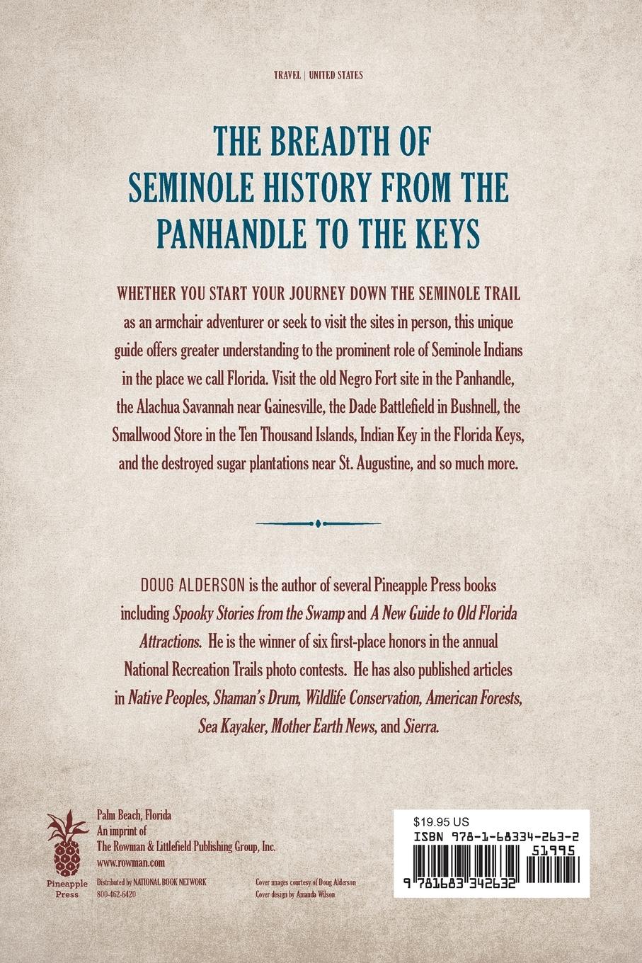 Rückseitencover Traveling Florida's Seminole Trail