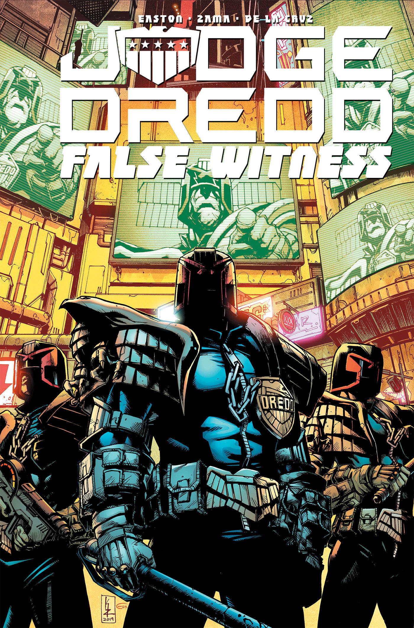 Vorderes Coverbild Judge Dredd: False Witness