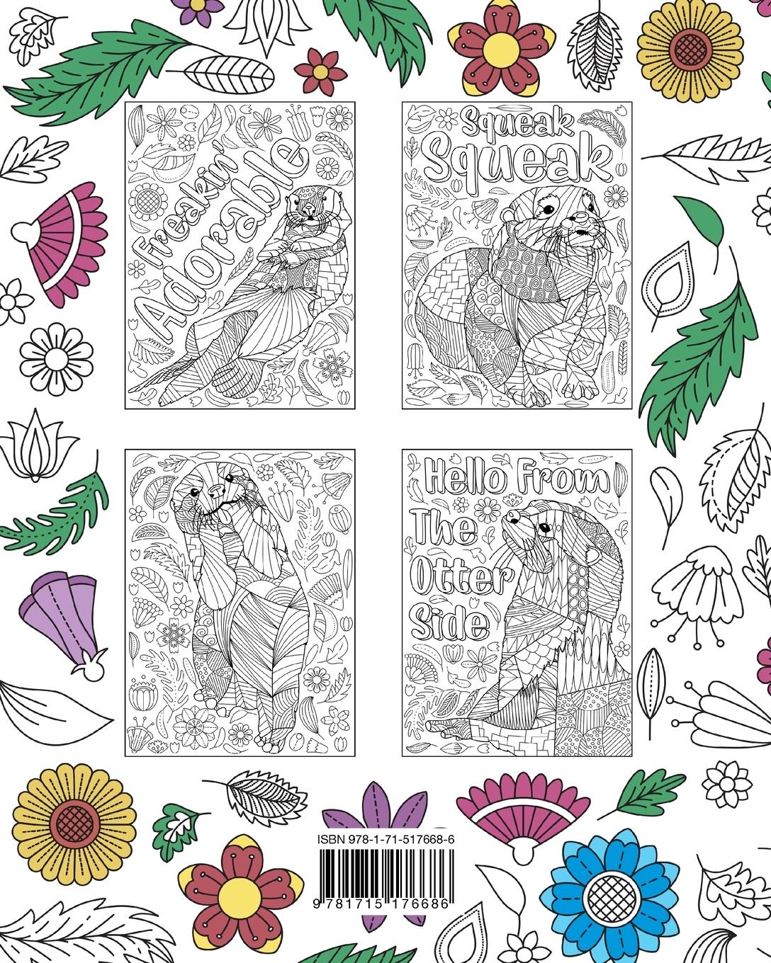 Rückseitencover Otter Coloring Book