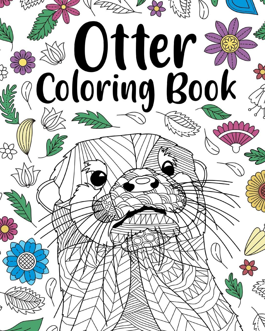 Vorderes Coverbild Otter Coloring Book
