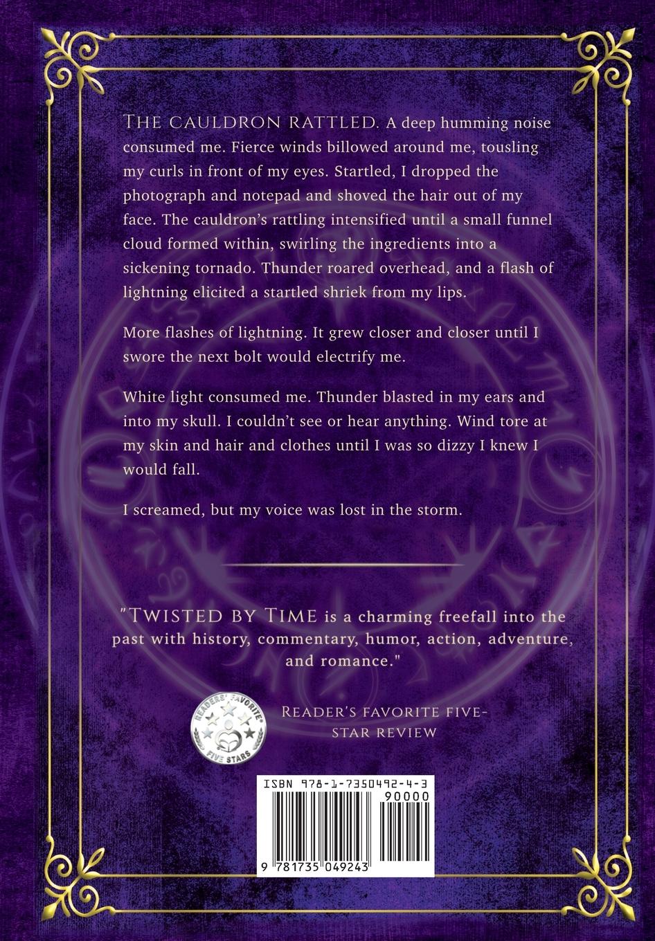 Rückseitencover Twisted by Time