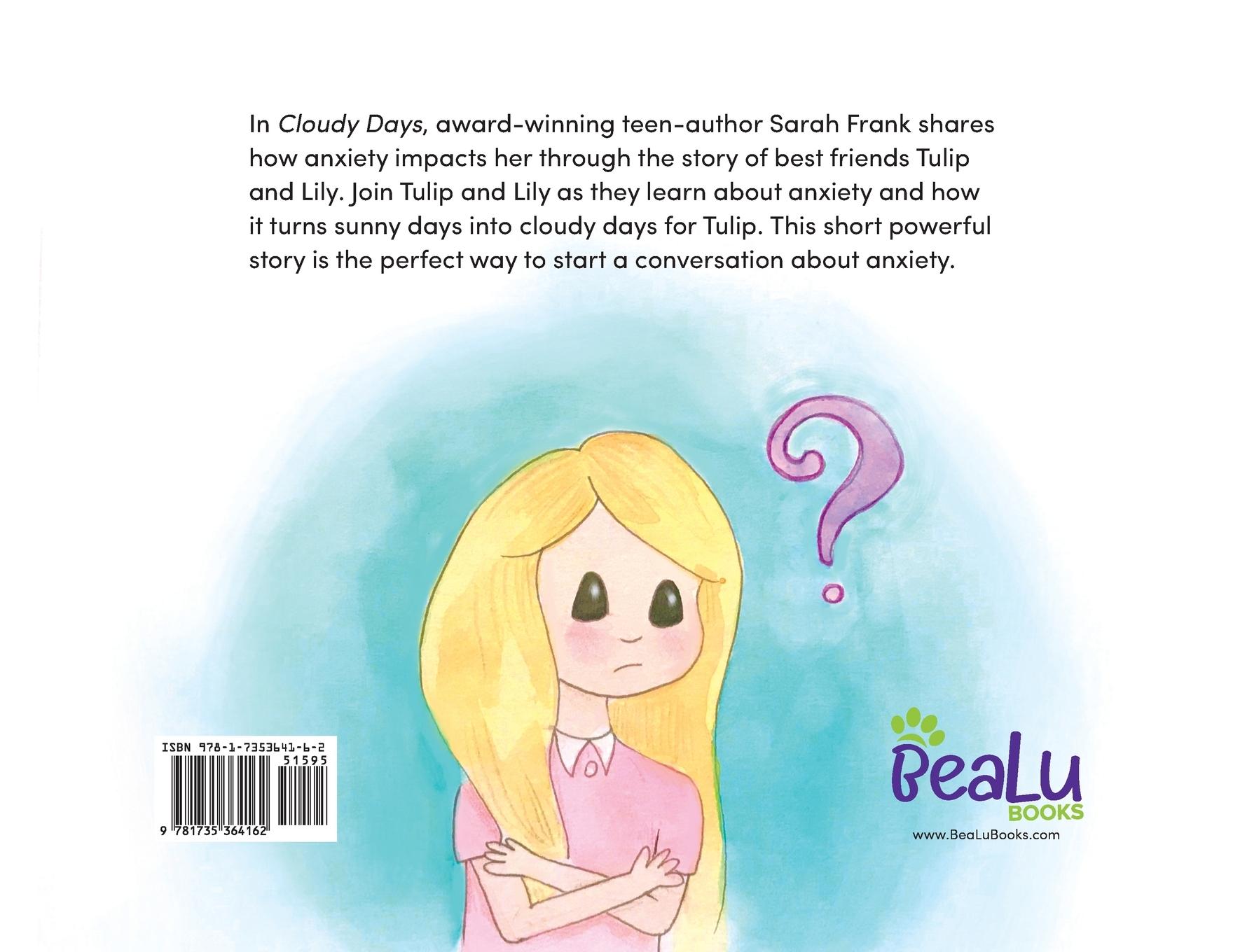 Rückseitencover Cloudy Days, When Anxiety Hides the Sunshine: When Anxiety Hides the Sunshine