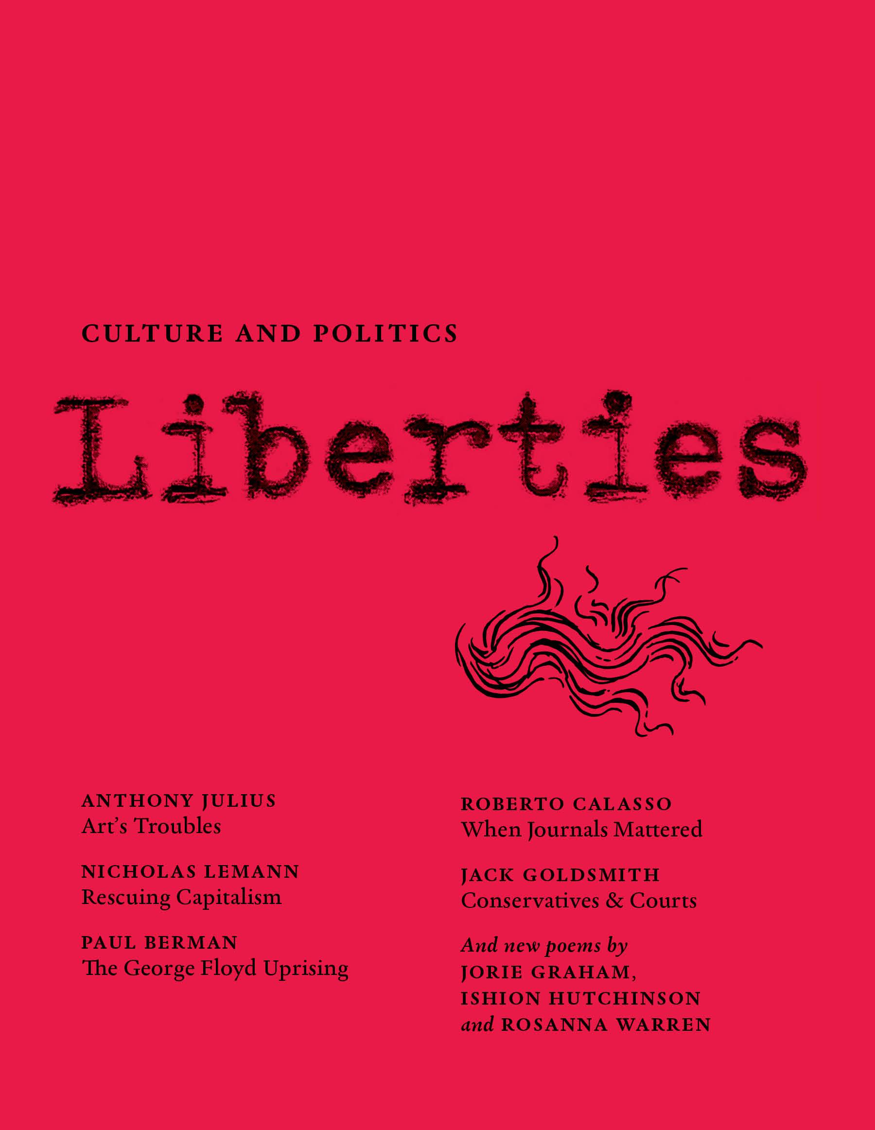 Vorderes Coverbild Liberties Journal of Culture and Politics