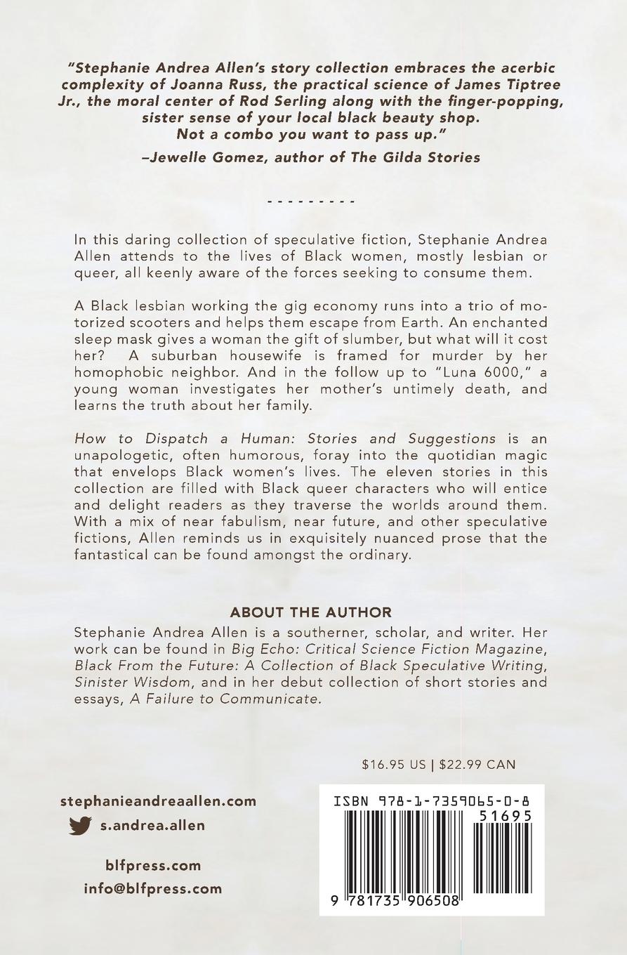 Rückseitencover How to Dispatch a Human