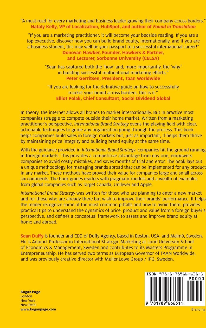 Rückseitencover International Brand Strategy