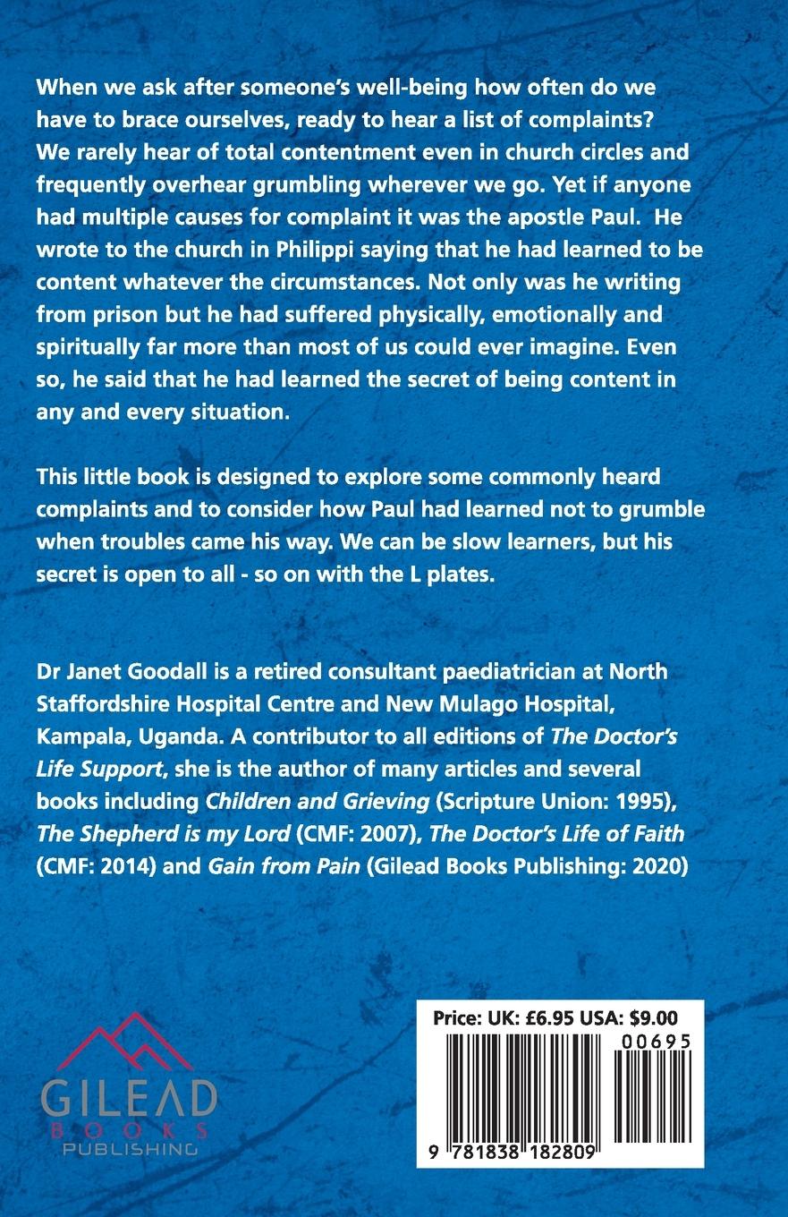 Rückseitencover Complaining or Contented?