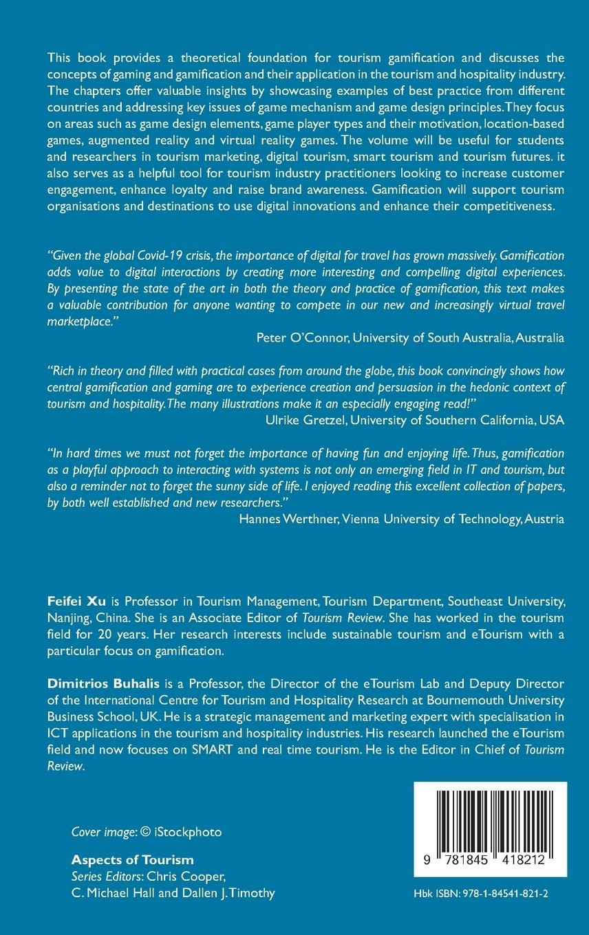 Rückseitencover Gamification for Tourism