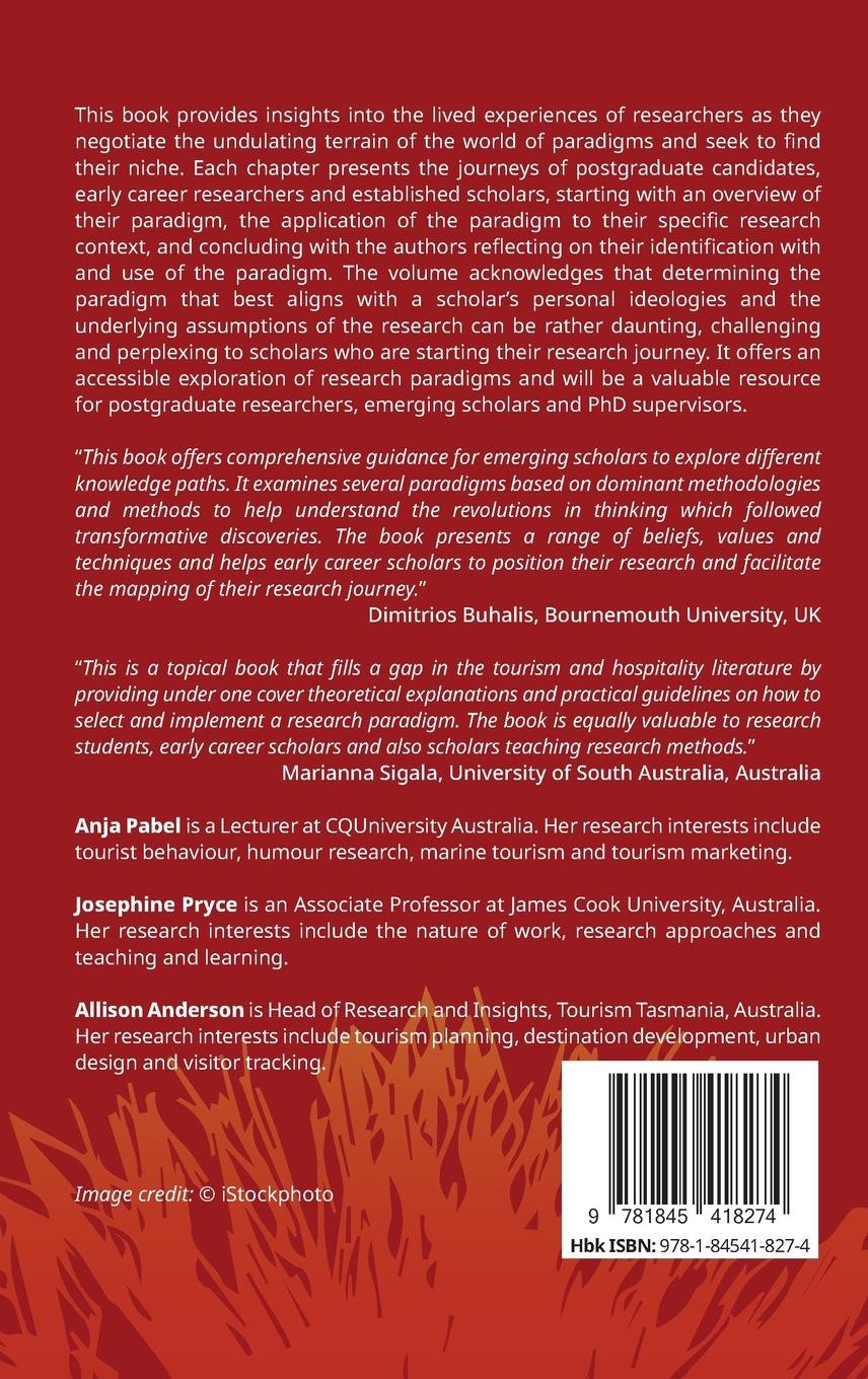 Rückseitencover Research Paradigm Considerations for Emerging Scholars