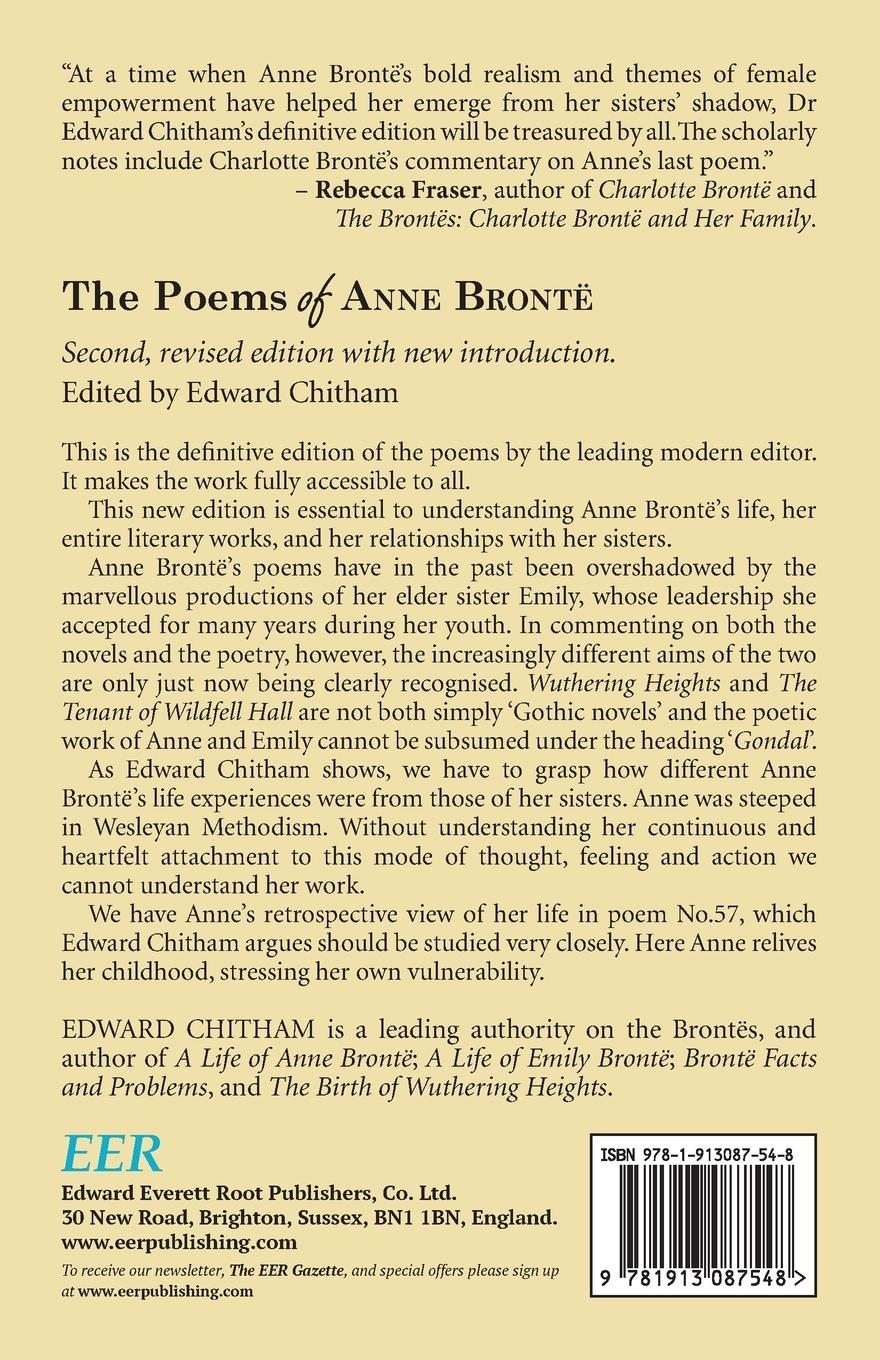 Rückseitencover The Poems of Anne Bront¿