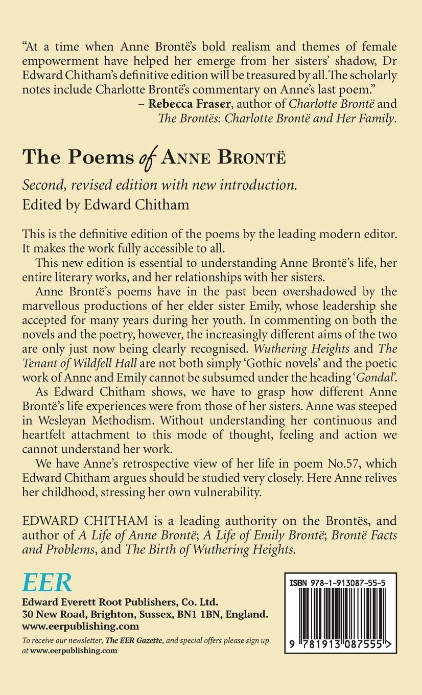 Rückseitencover The Poems of Anne Bront¿