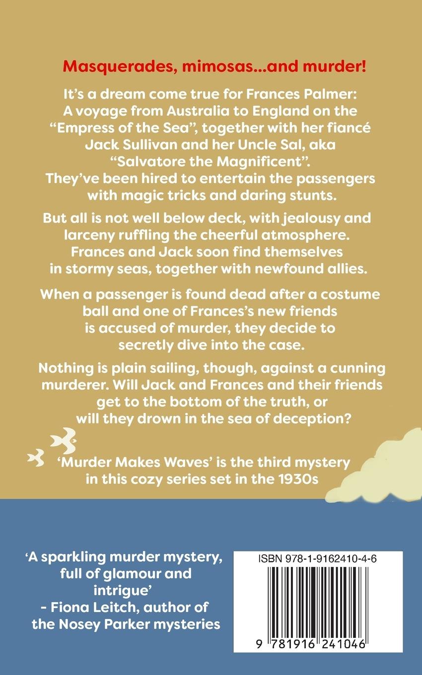 Rückseitencover Murder Makes Waves