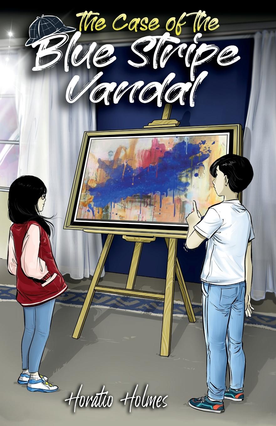 Vorderes Coverbild Ratio Holmes and the Case of the Blue Stripe Vandal