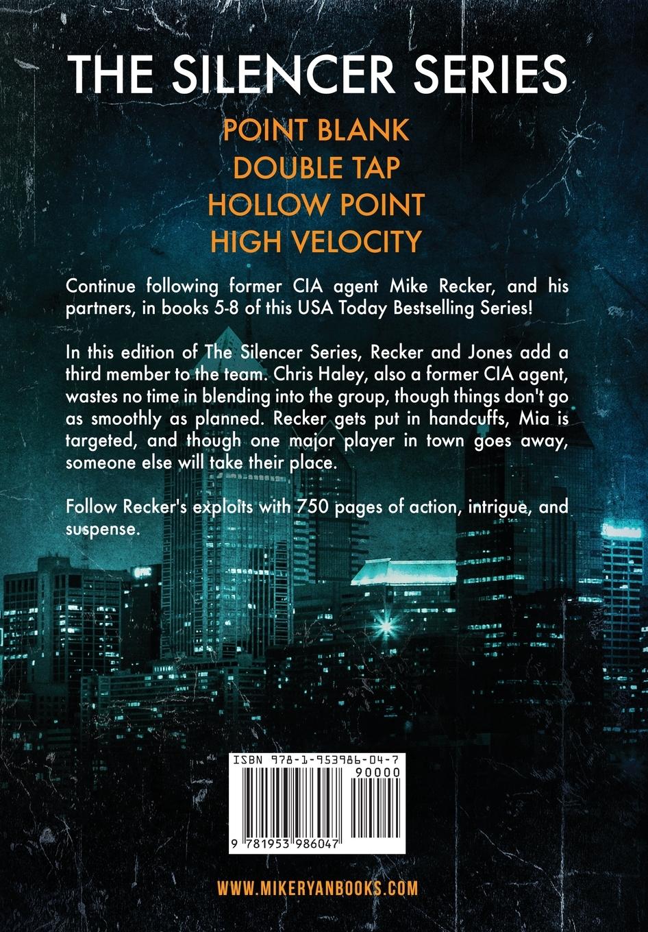 Rückseitencover The Silencer Series Books 5-8