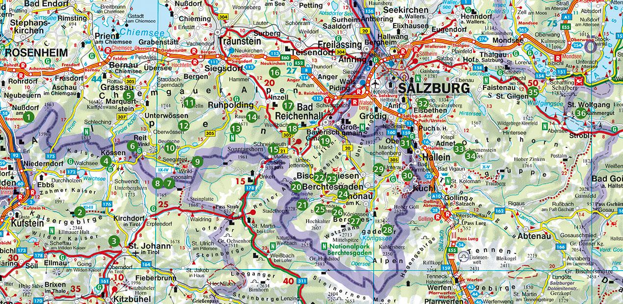 Beispielinhalt (Bild) Wandern mit Hund Chiemgau - Berchtesgaden