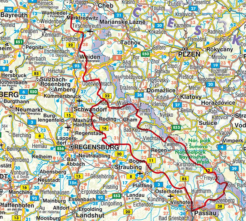 Beispielinhalt (Bild) Goldsteig