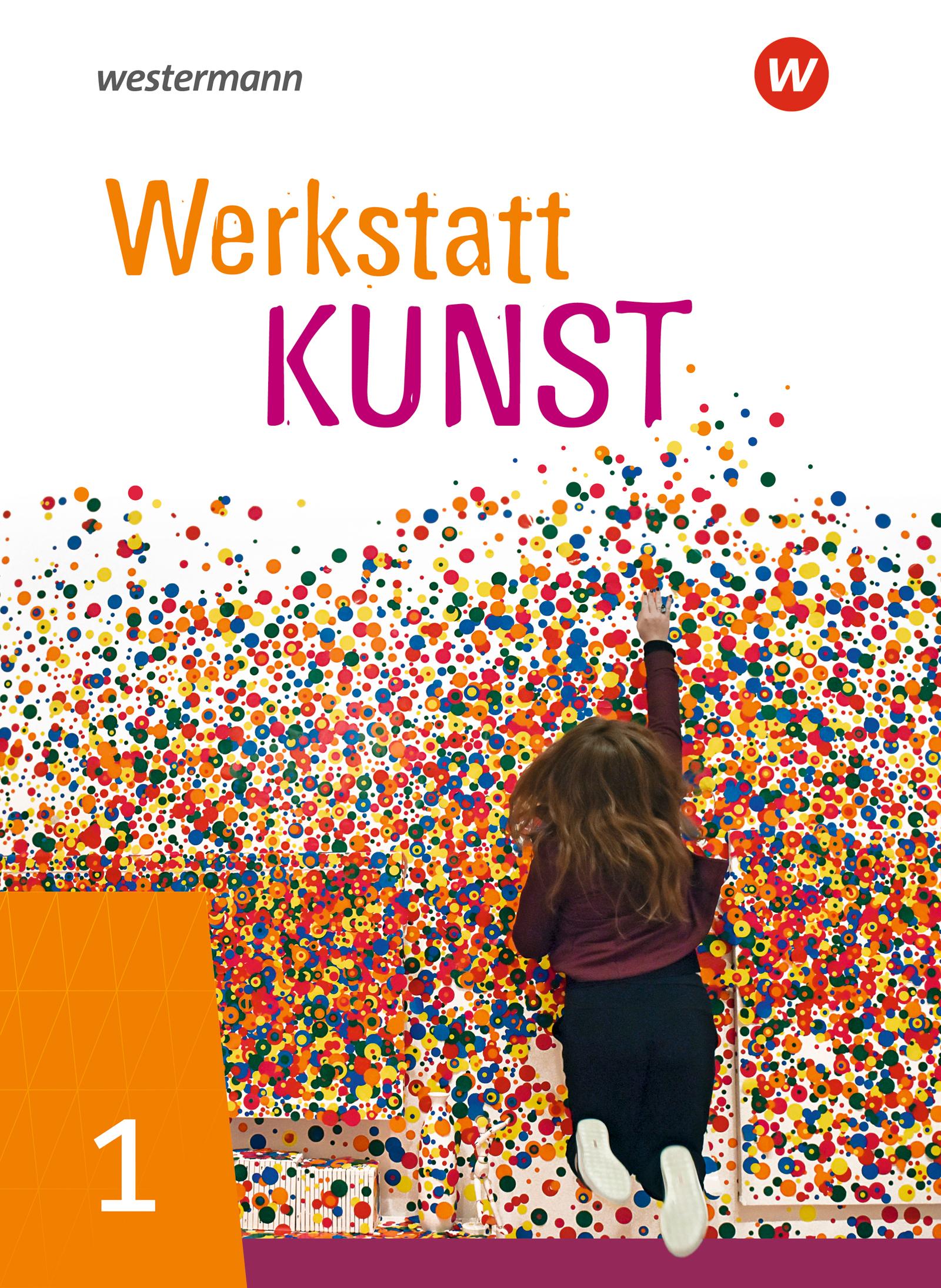 Vorderes Coverbild Werkstatt Kunst 1. Schulbuch
