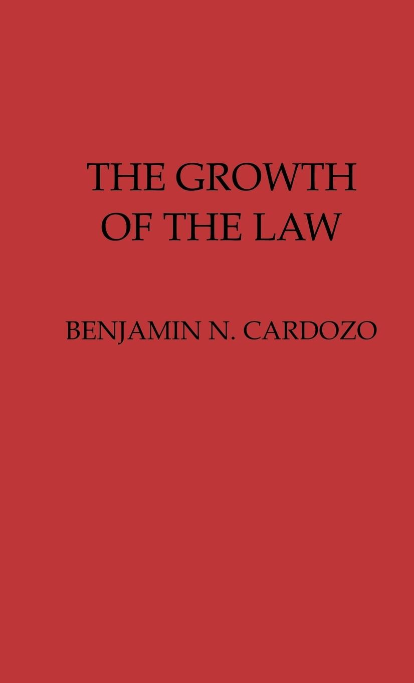 Vorderes Coverbild The Growth of the Law.