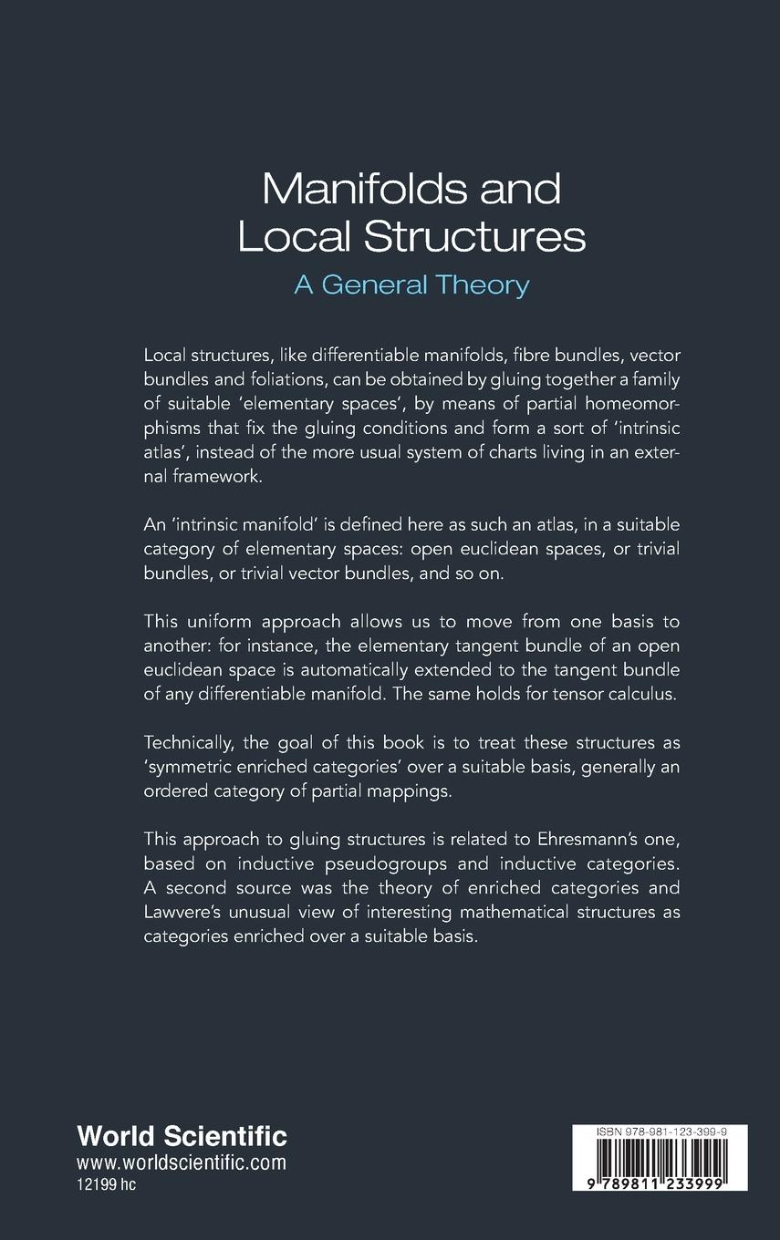 Rückseitencover MANIFOLDS AND LOCAL STRUCTURES