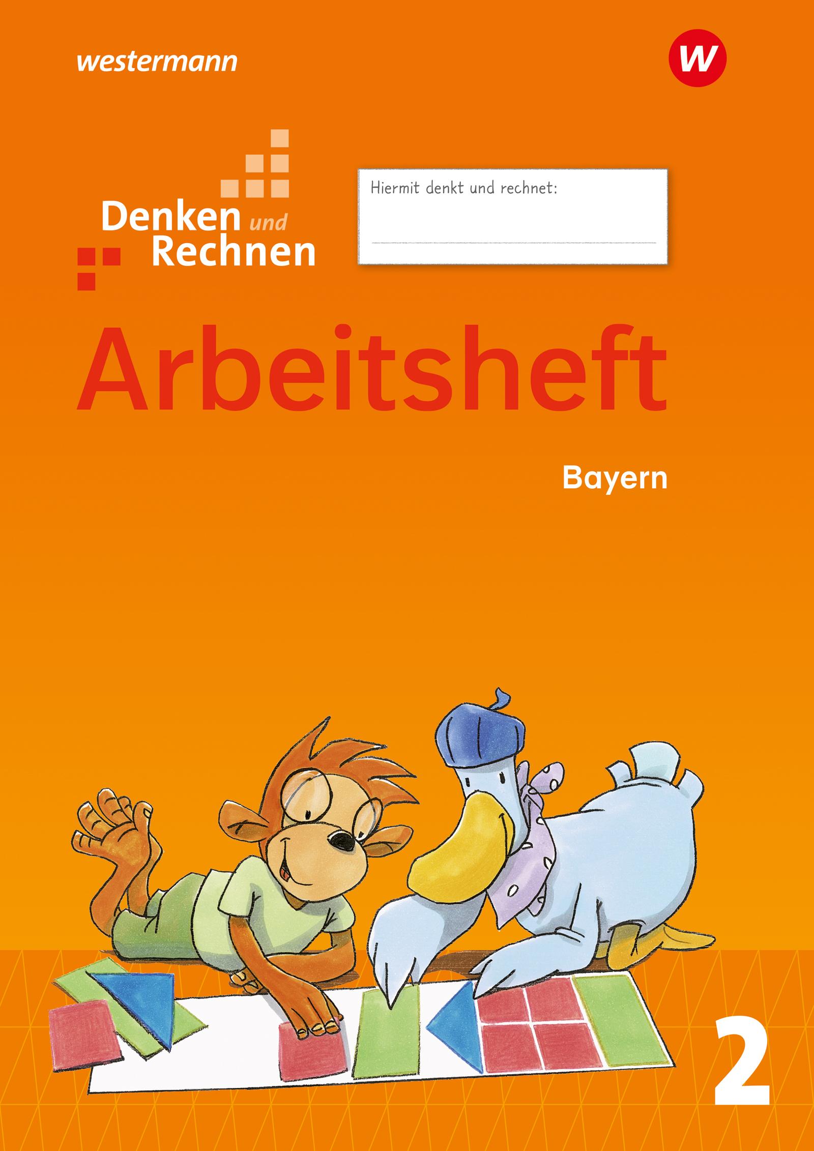 Vorderes Coverbild Denken und Rechnen 2. Arbeitsheft. Für Grundschulen in Bayern
