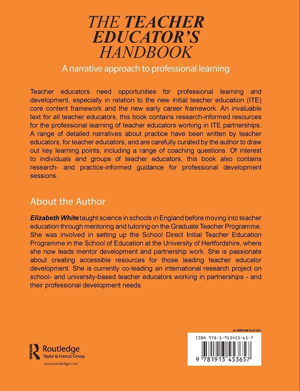 Rückseitencover The Teacher Educator's Handbook