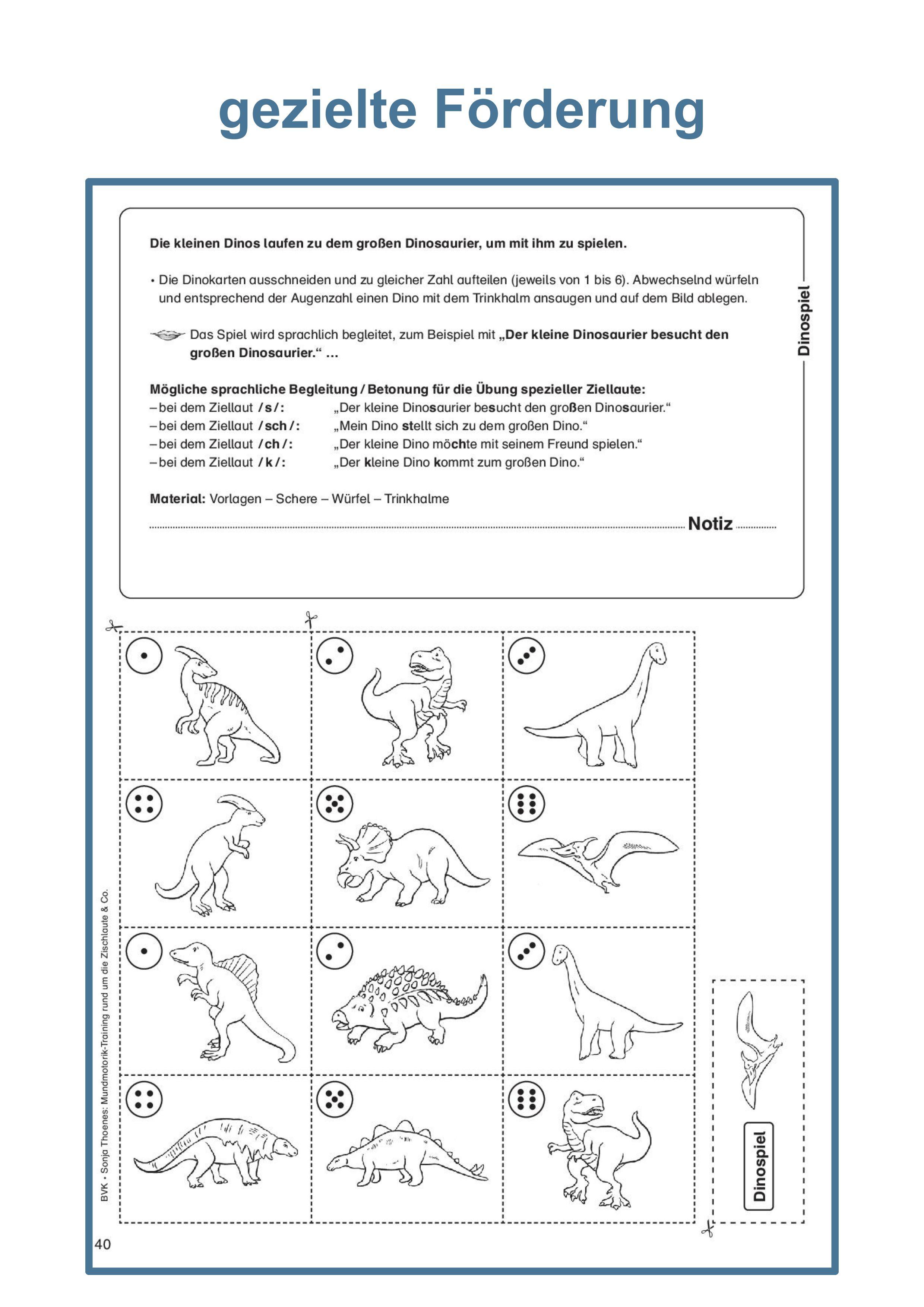 Beispielinhalt (Bild) Mundmotorik-Training rund um die Zischlaute & Co. Materialsammlung. Puste- und Ansaugübungen