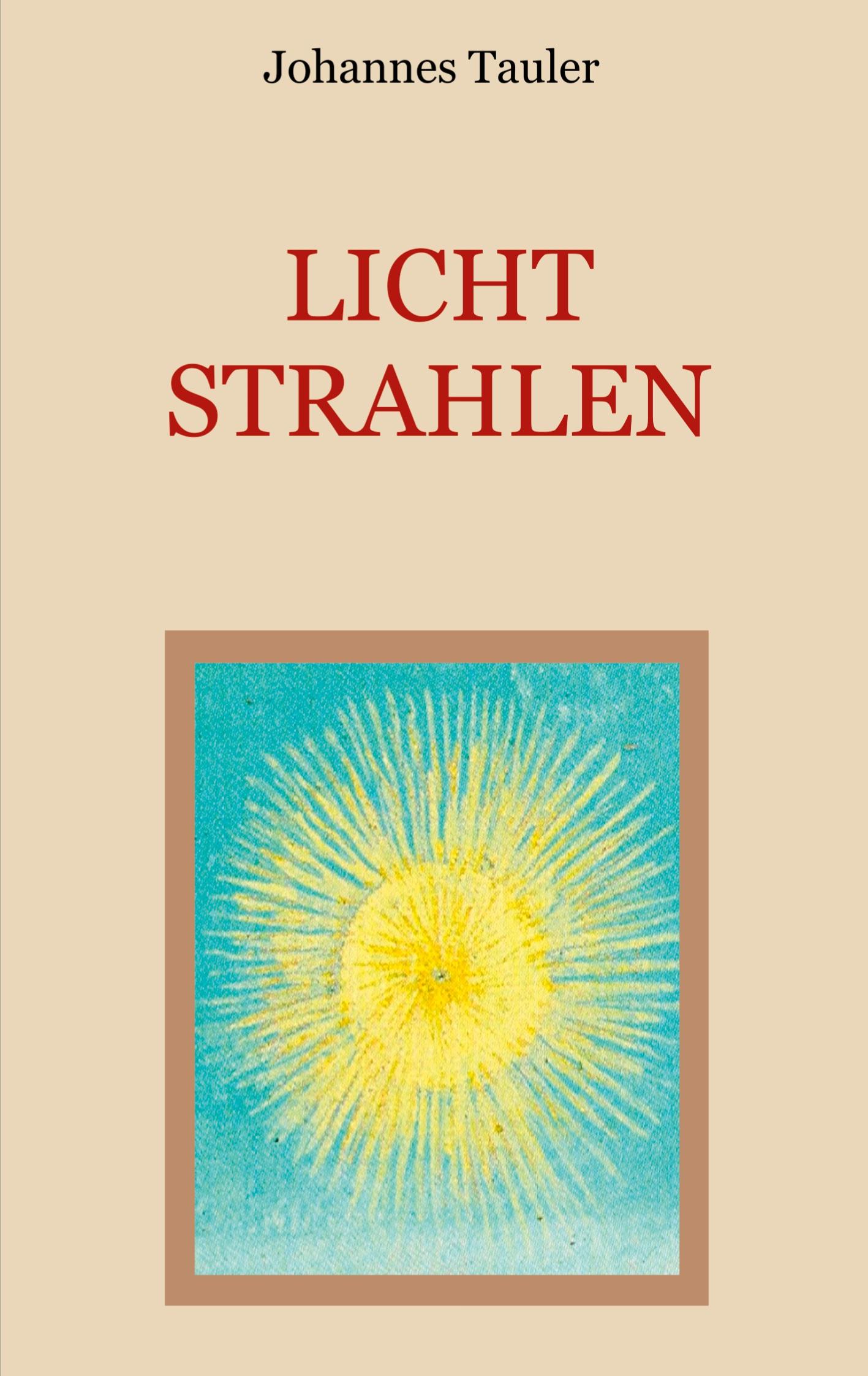Vorderes Coverbild Lichtstrahlen