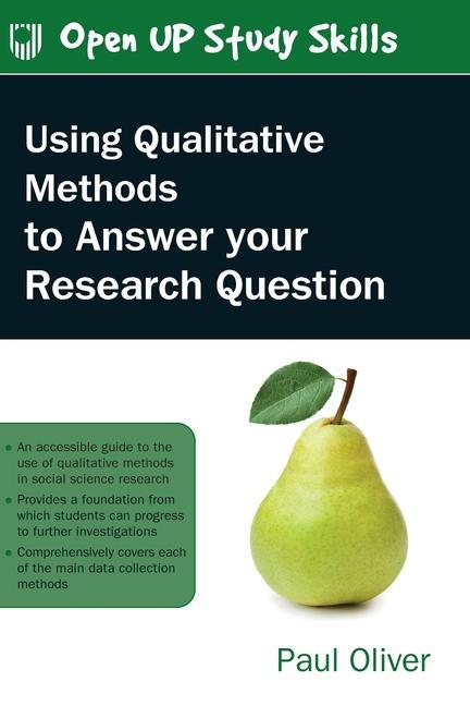 Vorderes Coverbild Using Qualitative Methods to Answer Your Research Question