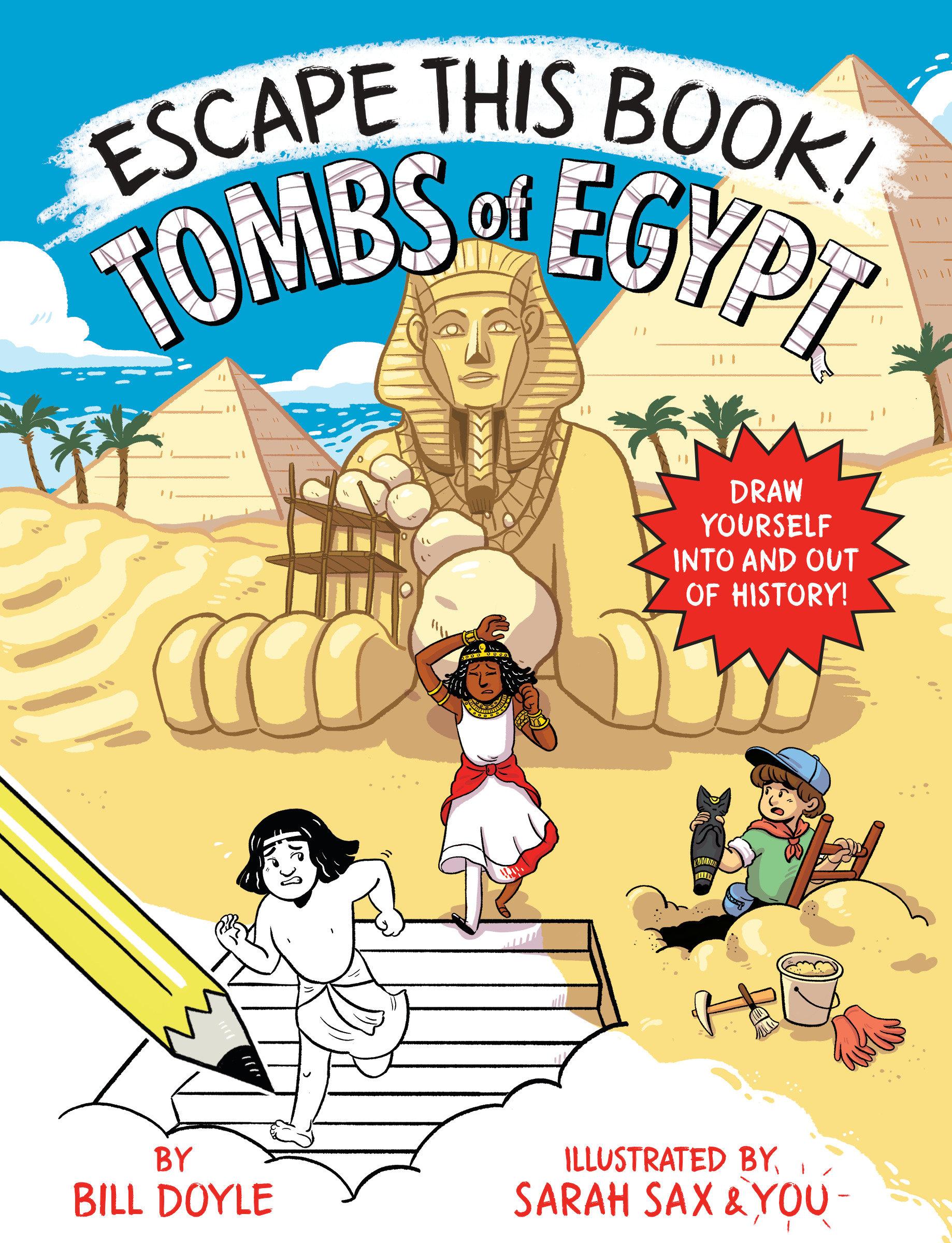 Vorderes Coverbild Escape This Book! Tombs of Egypt