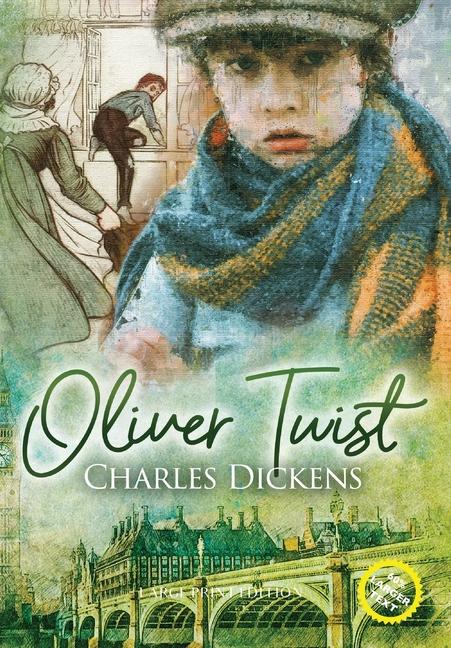 Vorderes Coverbild Oliver Twist (Large Print, Annotated)