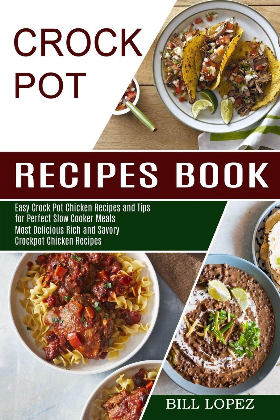 Vorderes Coverbild Crockpot Recipes Book
