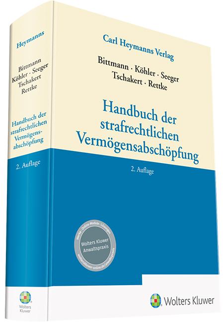 Vorderes Coverbild Handbuch der strafrechtlichen Vermögensabschöpfung