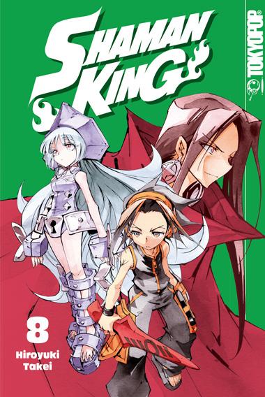 Vorderes Coverbild Shaman King 08