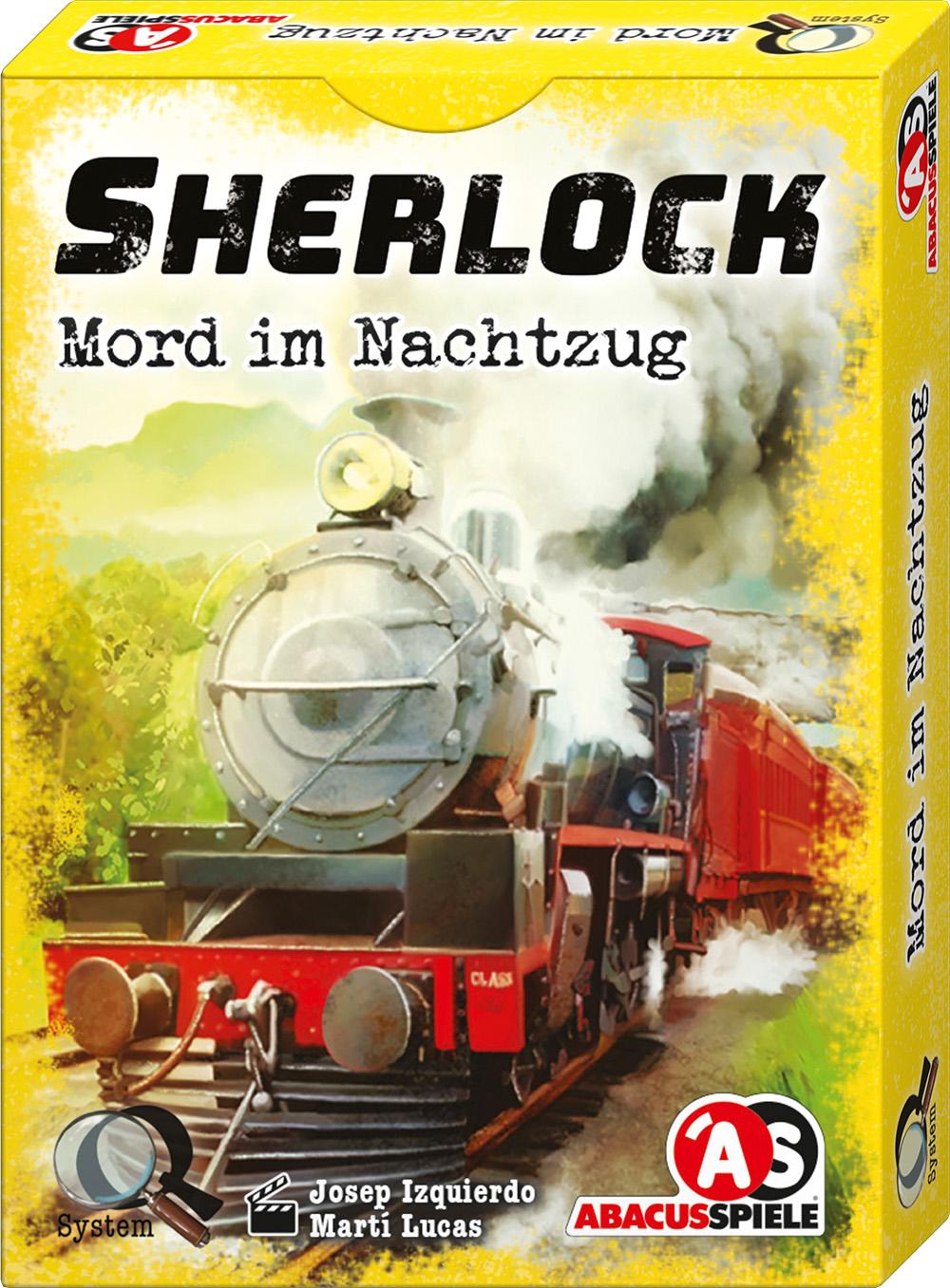 Vorderes Coverbild Sherlock - Mord im Nachtzug