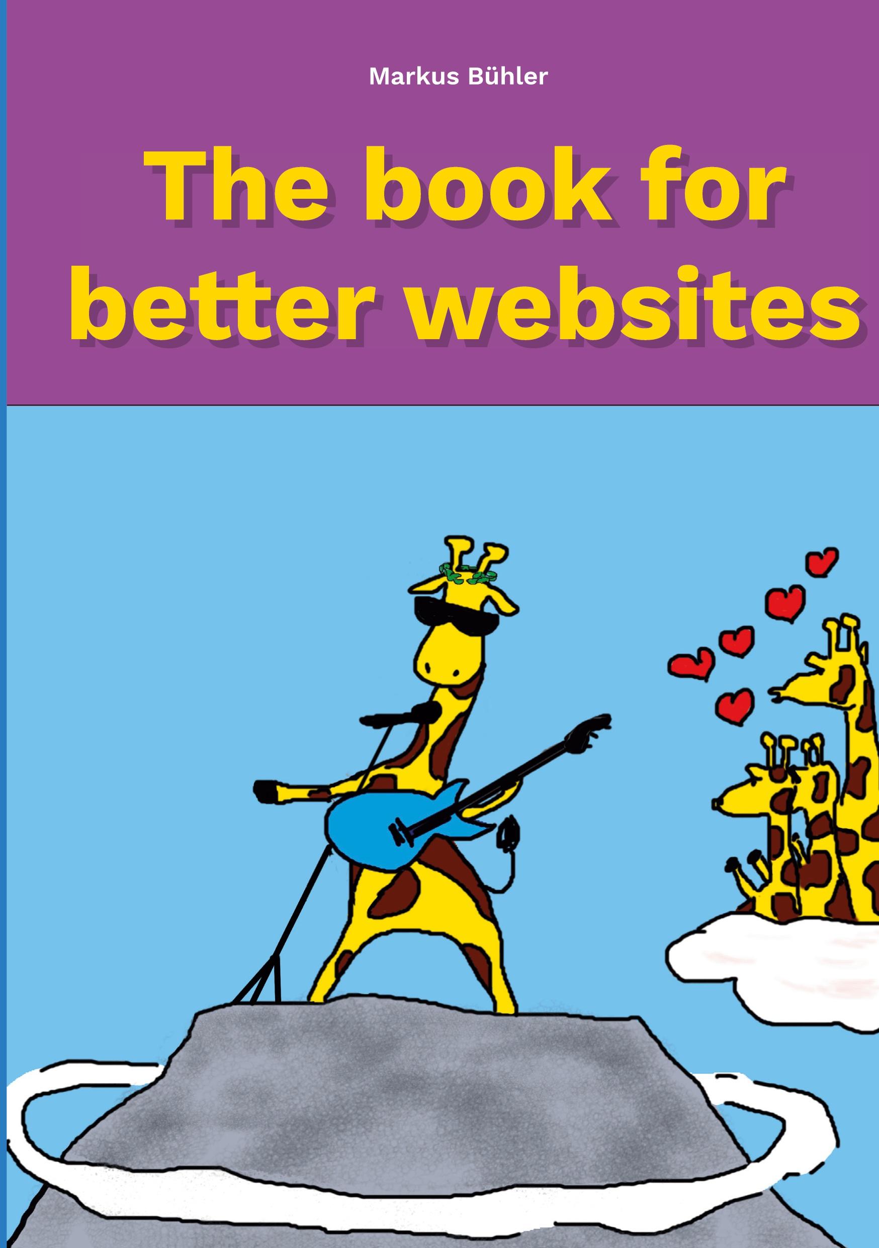 Vorderes Coverbild The book for better websites