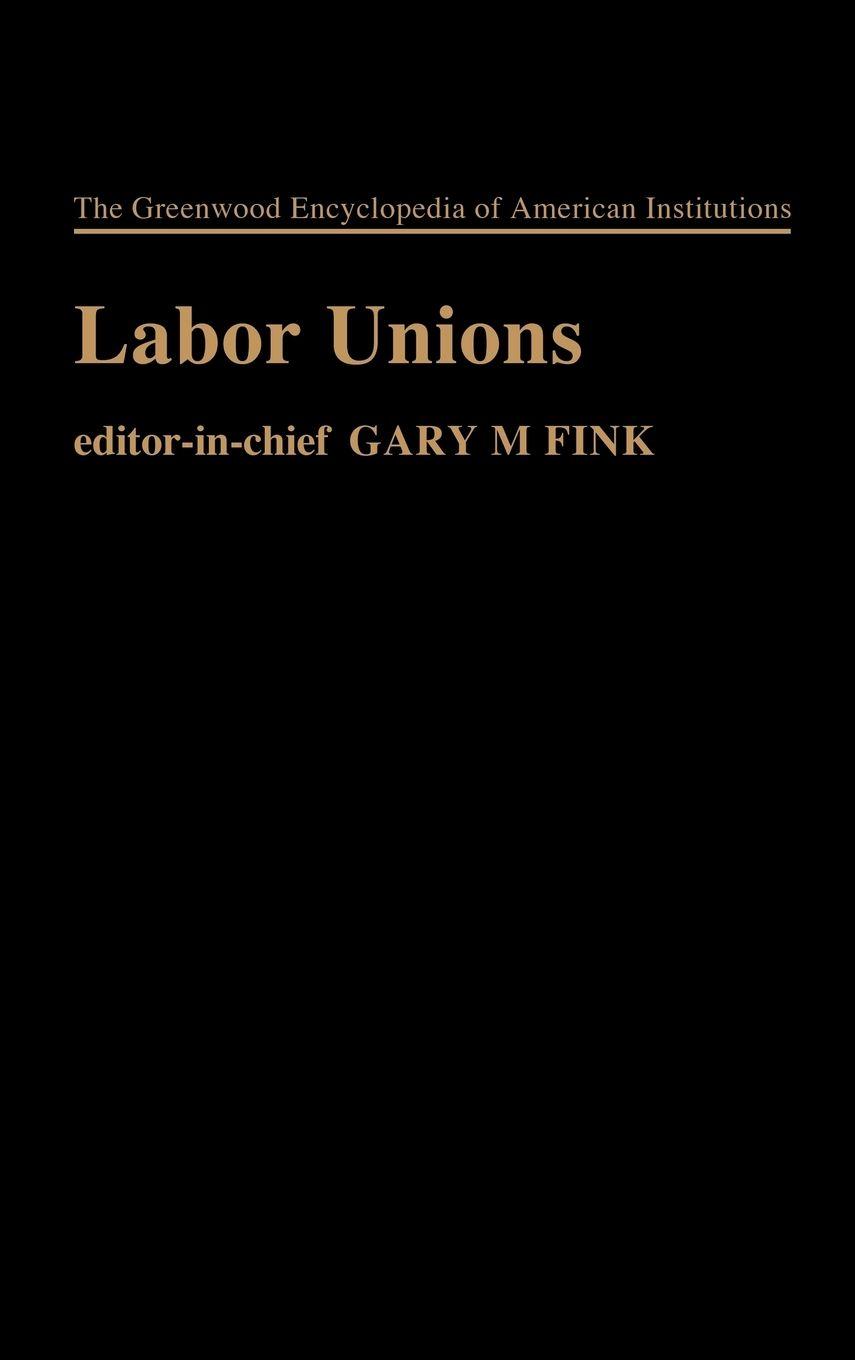 Vorderes Coverbild Labor Unions