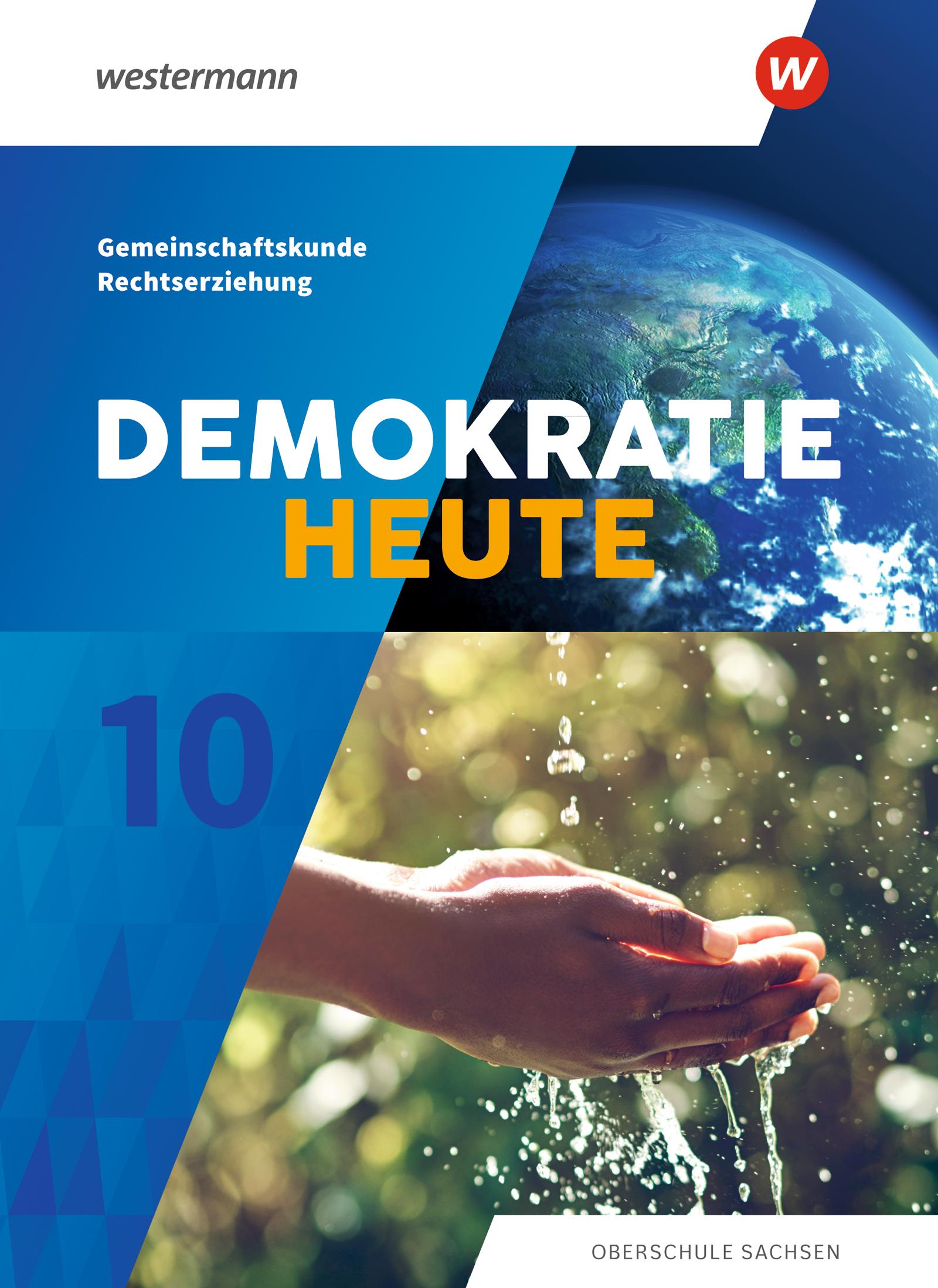 Vorderes Coverbild Demokratie heute 10. Schulbuch. Für Sachsen