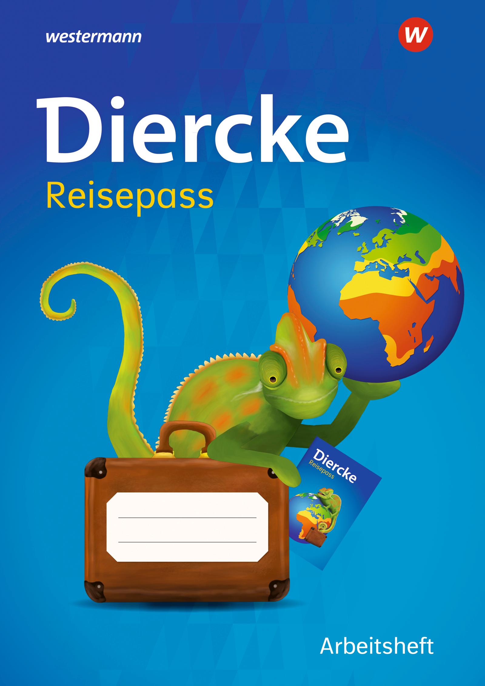 Vorderes Coverbild Diercke Grundschulatlas. Reisepass