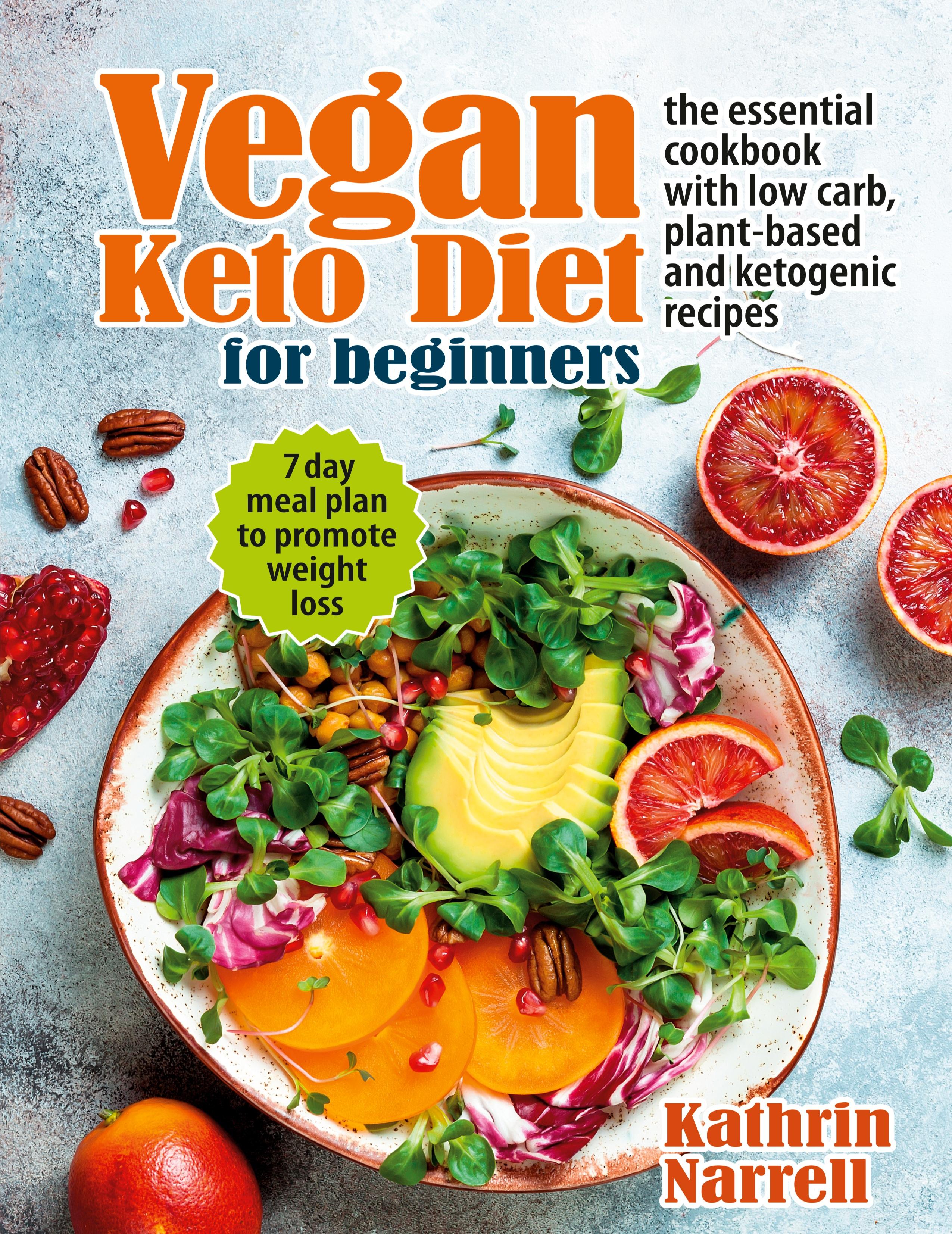 Vorderes Coverbild Vegan Keto Diet For Beginners