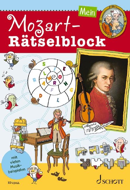 Vorderes Coverbild Mein Mozart-Rätselblock