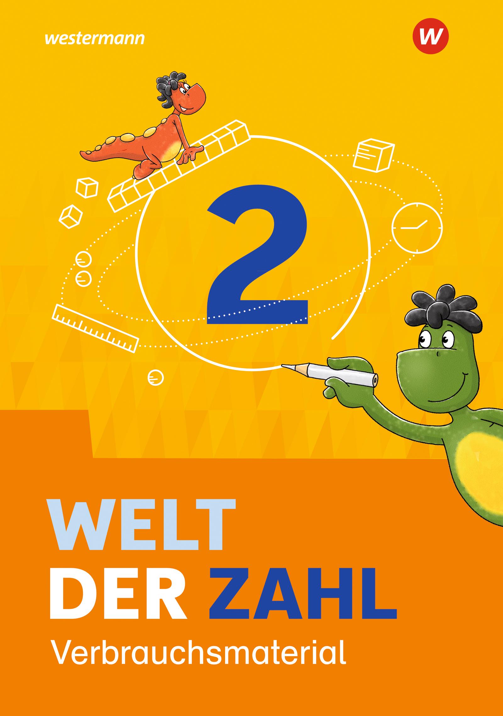 Vorderes Coverbild Welt der Zahl 2. Schulbuch. Verbrauch