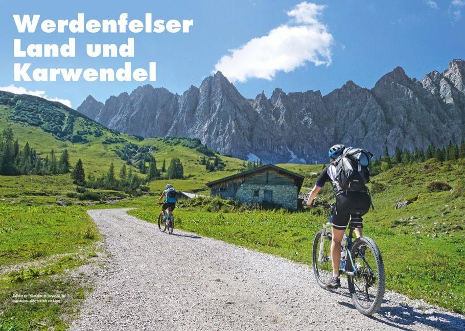 Beispielinhalt (Bild) Hütten und Almen mit dem Mountainbike Bayerische Hausberge