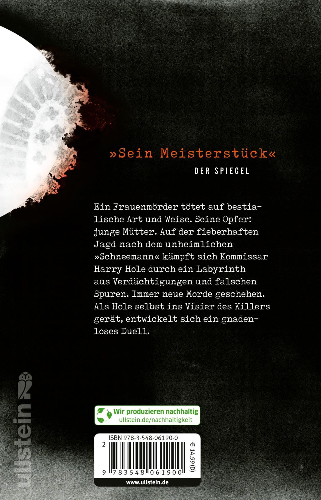 Rückseitencover Schneemann