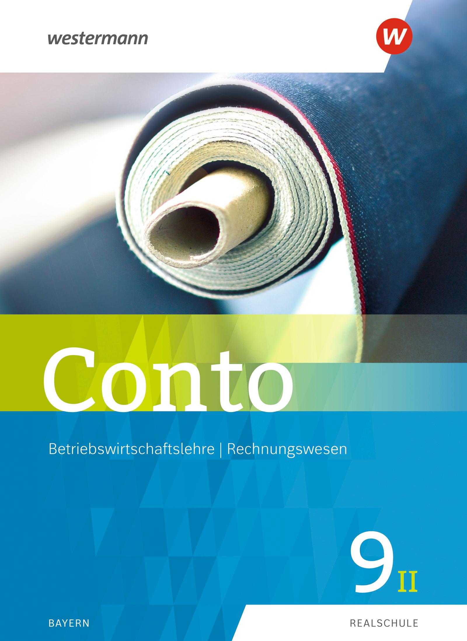 Vorderes Coverbild Conto 9II. Schulbuch. Für Realschulen in Bayern