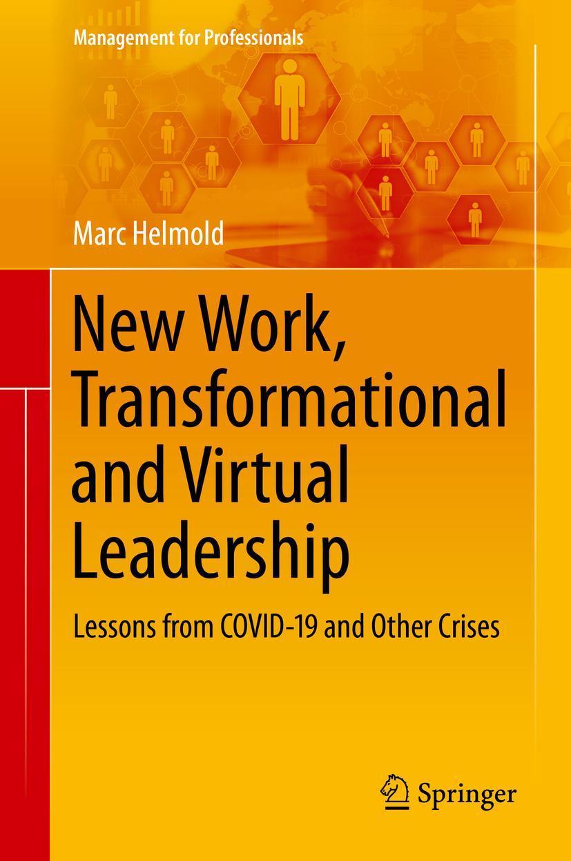 Vorderes Coverbild New Work, Transformational and Virtual Leadership