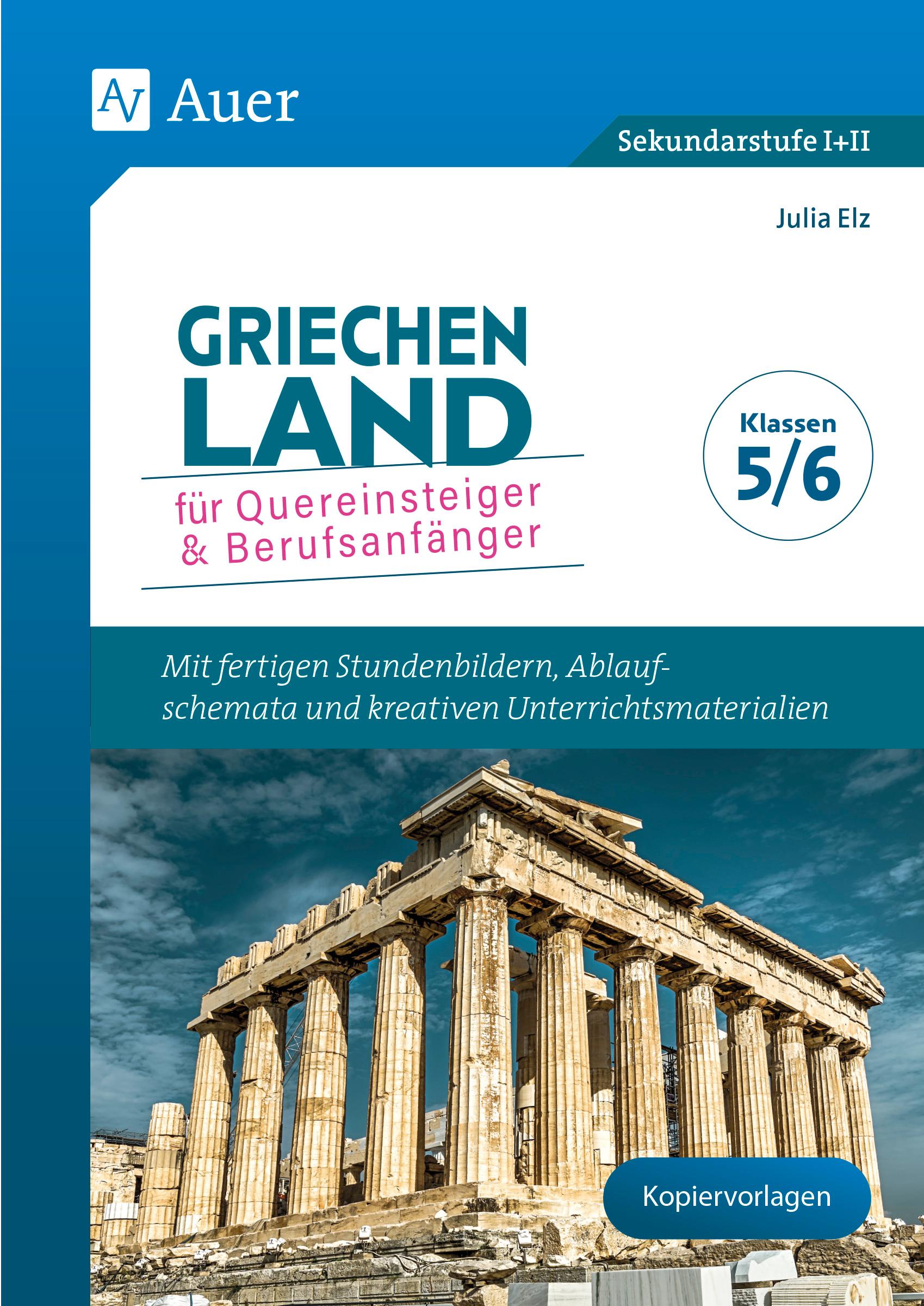 Vorderes Coverbild Griechenland für Quereinsteiger & Berufsanfänger