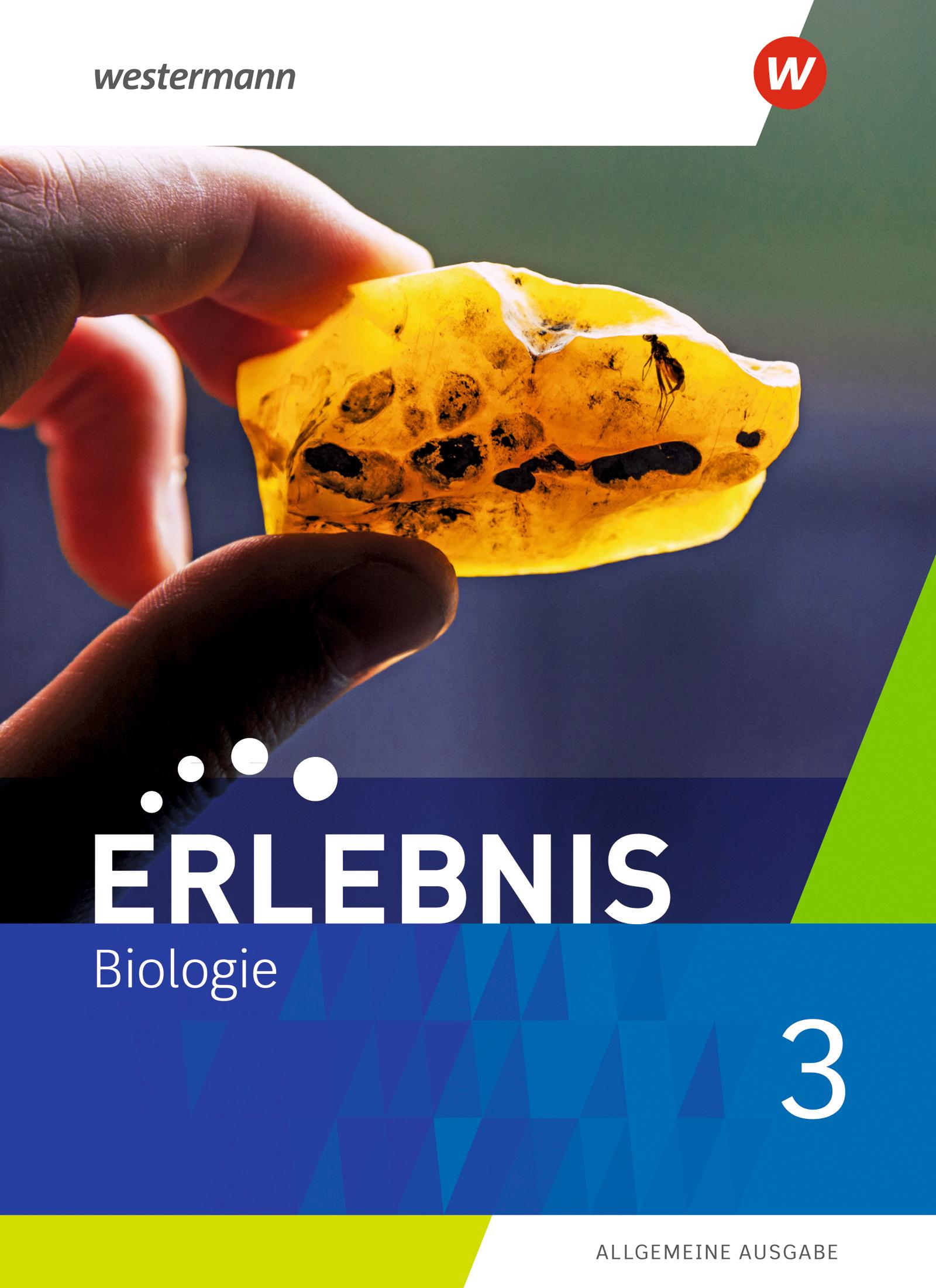 Vorderes Coverbild Erlebnis Biologie 3. Schulbuch. Allgemeine Ausgabe