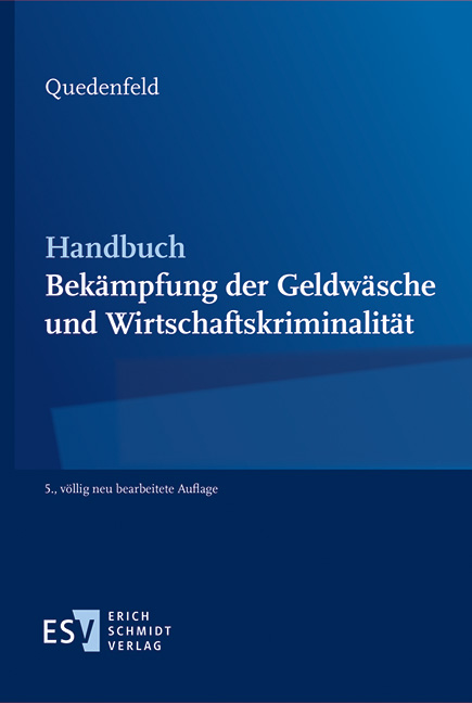 Vorderes Coverbild Handbuch Bekämpfung der Geldwäsche und Wirtschaftskriminalität