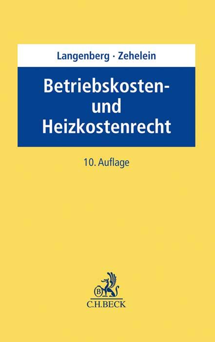 Vorderes Coverbild Betriebskosten- und Heizkostenrecht